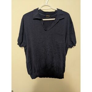 Polo Ralph Lauren Shirt Men's XL Blue Polo Pima Cotton